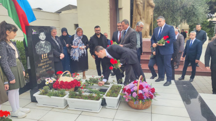 Vətən müharibəsi şəhidləri Hüseyn Fərhad oğlu Muradov və Əliyev Denis Aleksandroviçin xatirələri anılıb