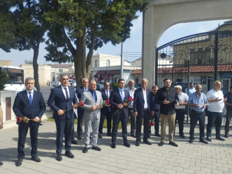 Vətən müharibəsi şəhidi Əhmədov Nicat Həsən oğlunun xatirəsi anılıb