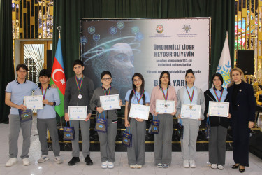 Nizami rayonunda məktəblilər arasında bilik yarışı keçirilib