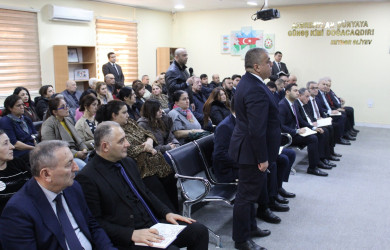 Nizami Rayon İcra Hakimiyyətinin başçısı  növbəti səyyar qəbul keçirib