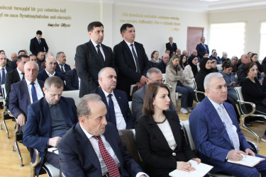 Rayon İcra Hakimiyyətinin başçısı Coşqun Cəbrayılov vətəndaşlarla növbəti səyyar qəbul keçirib