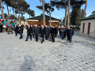 Vətən müharibəsi qəhrəmanı, şəhid baş leytenant Azad Hümbətovun doğum günü ilə əlaqədar əziz xatirəsi yad edilib