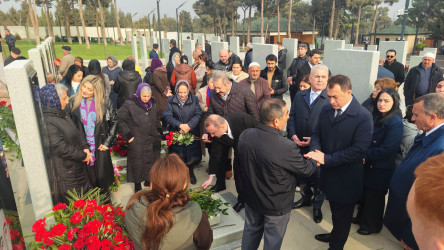 Şəhid Teymur Qaraisayevin məzarı ziyarət edilib