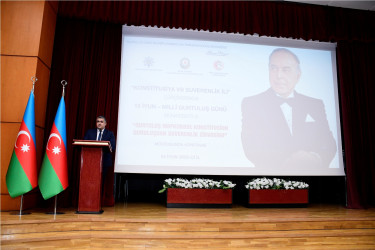 Nizami rayonunda 15 İyun – Milli Qurtuluş Gününə həsr olunmuş konfrans keçirilib
