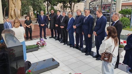 Vətən müharibəsi şəhidləri Muradov Hüseyn Fərhad oğlu və Əliyev Denis Aleksandroviçin xatirələri yad edilib