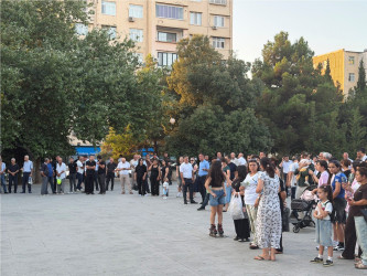 Nizami rayonunda açıq hava konserti təşkil edilib