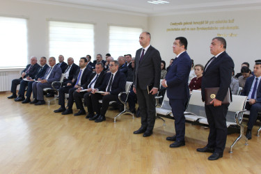 Nizami Rayon İcra Hakimiyyətinin başçısı rayon sakinləri ilə növbəti səyyar qəbul keçirib