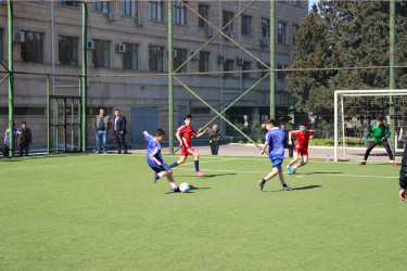Nizami rayonunda Ümummilli Lider Heydər Əliyevin anadan olmasının 103-cü ildönümü münasibətilə futbol turniri keçirilib