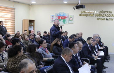 Nizami Rayon İcra Hakimiyyətinin başçısı  növbəti səyyar qəbul keçirib