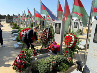 Vətən müharibəsi şəhidi Anar Vaqif oğlu Əliyevin doğum günündə xatirəsi anılıb