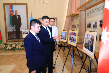 Nizami rayonunda “Ümummilli Lider Heydər Əliyev – tarix yazan və yaradan Dahi Şəxsiyyət” mövzusunda konfrans keçirilib