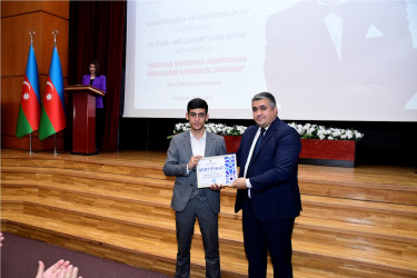 Nizami rayonunda 15 İyun – Milli Qurtuluş Gününə həsr olunmuş konfrans keçirilib