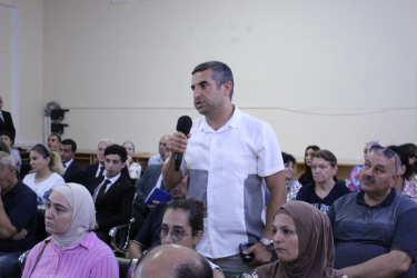 Nizami rayonunda sakinlərlə növbəti səyyar görüş keçirilib