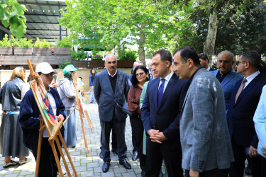 Nizami rayonunda “Konstitusiya və Suverenlik İli” çərçivəsində rəsm müsabiqəsi keçirilib