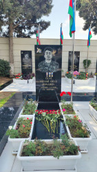 Vətən müharibəsi şəhidi Pənahov Ülvinin məzarı ziyarət edilib