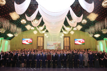 Nizami rayonunda Zəfər Gününün 5-ci ildönümü münasibətilə möhtəşəm tədbir keçirilib