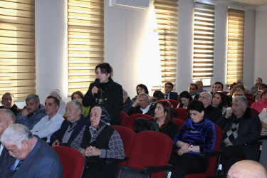 Nizami Rayon İcra Hakimiyyətinin başçısı növbəti səyyar qəbul keçirib
