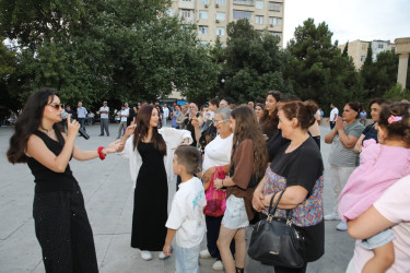 Nizami rayonunda yay konsertləri davam edir