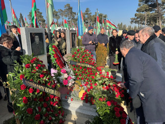 Vətən müharibəsi qəhrəmanı, şəhid baş leytenant Azad Hümbətovun doğum günü ilə əlaqədar əziz xatirəsi yad edilib