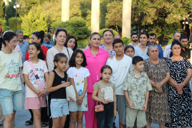 Nizami rayounda açıq hava konsertləri davam edir
