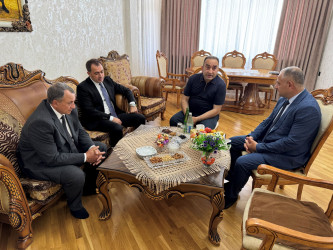 Vətən müharibəsi şəhidləri Eltun Qasımov və leytenant Namiq Cavadovun ailələri ziyarət edilib