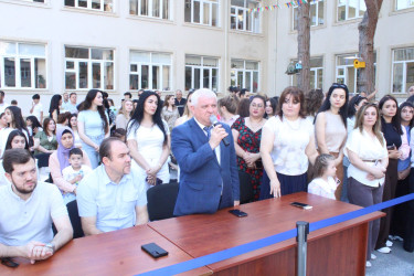Nizami rayonunun ümumtəhsil müəssisələrində “Son zəng” tədbirləri keçirilib