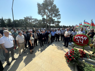 Vətən müharibəsi şəhidi Anar Vaqif oğlu Əliyevin doğum günündə xatirəsi anılıb