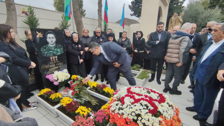 Vətən müharibəsi şəhidi Eltun Vüqar oğlu Qasımovun məzarı ziyarət edilib