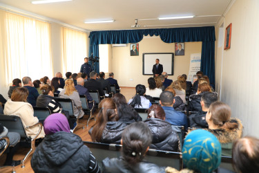 Nizami Rayon İcra Hakimiyyətinin başçısı tərəfindən noyabr ayında növbəti səyyar qəbullar keçirilib