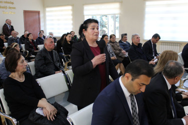 Rayon İcra Hakimiyyətinin başçısı Coşqun Cəbrayılov vətəndaşlarla növbəti səyyar qəbul keçirib