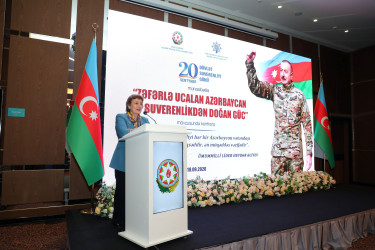 Nizami rayonunda Dövlət Suverenliyi Günü münasibətilə konfrans keçirilib