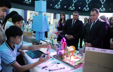 Nizami rayonunda I Makeathon Nizami Festivalı keçirilib