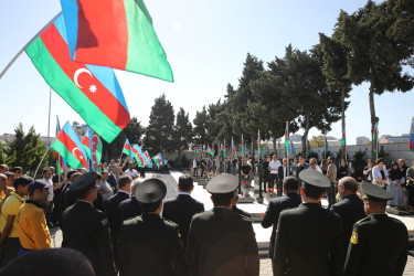 27 Sentyabr – Anım Günü ilə əlaqədar şəhidlərin əziz xatirəsi yad edilib
