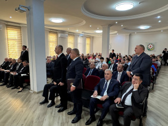 Nizami Rayon İcra Hakimiyyətinin başçısı növbəti səyyar qəbul keçirib