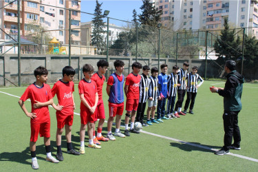 Nizami rayonunda Ümummilli Lider Heydər Əliyevin anadan olmasının 103-cü ildönümü münasibətilə futbol turniri keçirilib