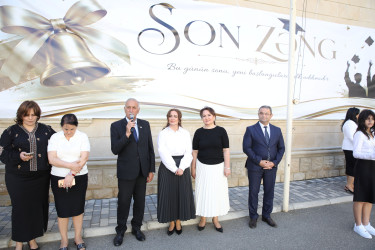 Nizami rayonunun ümumtəhsil müəssisələrində “Son zəng” tədbirləri keçirilib