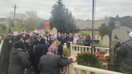 Şəhid Zakir Cəfərovun doğum günündə xatirəsi anılıb