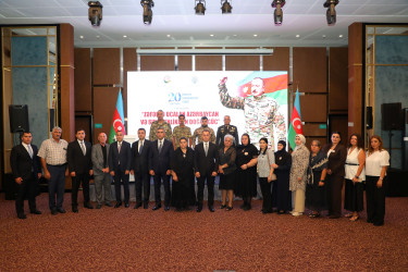 Nizami rayonunda Dövlət Suverenliyi Günü münasibətilə konfrans keçirilib