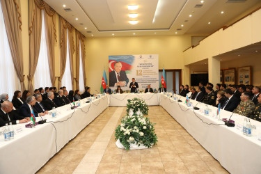 Nizami rayonunda Azərbaycan Respublikasının Konstitusiyasının qəbulunun 30 illiyi münasibətilə tədbir keçirilib