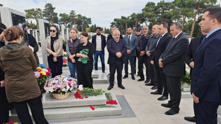 Vətən müharibəsi şəhidi Vüqar İnşallah oğlu Cəfərovun məzarı ziyarət edilib