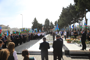 Nizami rayonunda 27 Sentyabr - Anım Günü münasibətilə silsilə tədbirlər keçirilib