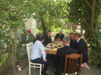 Vətən müharibəsi şəhidi Teymur Tehran oğlu Məcidzadənin ailəsi ziyarət edilib