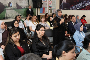 Nizami Rayon İcra Hakimiyyətinin başçısı Coşqun Cəbrayılov rayon sakinləri ilə növbəti səyyar qəbul keçirib