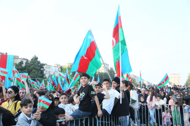 Nizami rayonunda 10 may təntənəsi