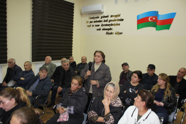 Rayon İcra Hakimiyyətinin başçısı növbəti səyyar qəbul keçirib