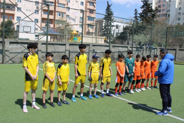 Nizami rayonunda Ümummilli Lider Heydər Əliyevin anadan olmasının 103-cü ildönümü münasibətilə futbol turniri keçirilib