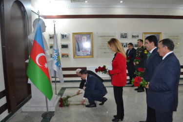 Nizami rayonunda “Heydər Əliyev və Azərbaycanda gənclər siyasəti” mövzusunda tədbir keçirilib