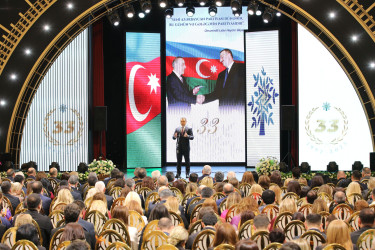 Nizami rayonunda Yeni Azərbaycan Partiyasının təsis olunmasının 33-cü ildönümü qeyd edilib