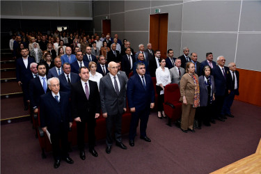 Nizami rayonunda 15 İyun – Milli Qurtuluş Gününə həsr olunmuş konfrans keçirilib