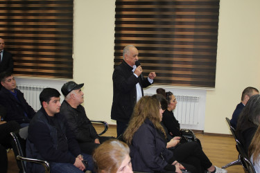 Rayon İcra Hakimiyyətinin başçısı növbəti səyyar qəbul keçirib